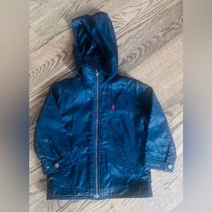 **SOLD** POLO Ralph Lauren Boys Hooded Lined Rain Coat - 2T